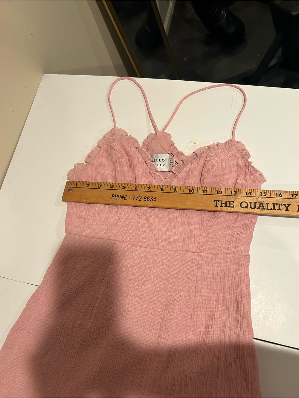Hello Molly Pink Ruffle Sundress - Picture 6 of 7